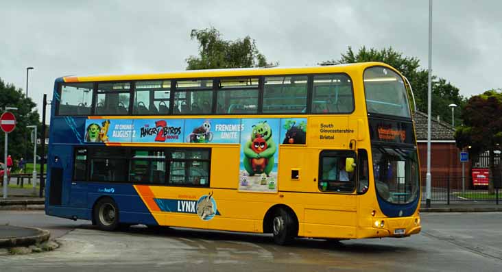 First West of England Volvo B7TL Wright 37003 South Glos Lynx
